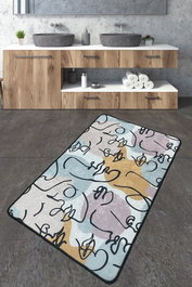 Mijölnir Centum - 86 Alfombrilla de baño Multicolor 70 x 120 cm
